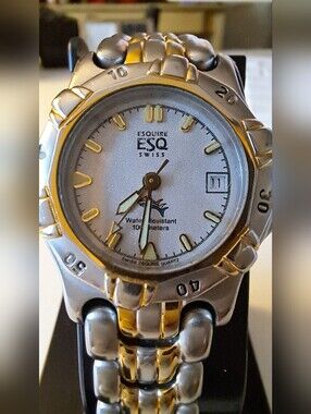 Vintage ESQ Esquire by Movado Women's Two-Tone Watch
